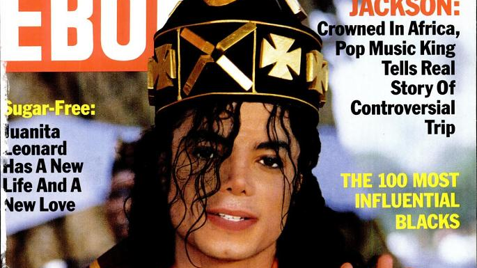 Michaels Interview mit Ebony/Jet, Mai 1992