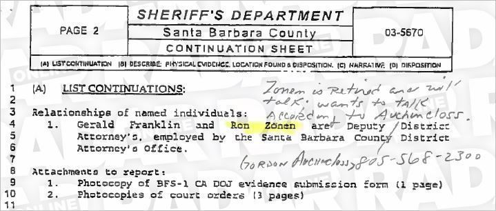 Handschriftliche Notizen wie diese - die nicht im ursprünglichen Polizeibericht enthalten waren - könnten einen Hinweis darauf geben, wer die gefälschten Dokumente an Radar Online weitergegeben hat und warum.